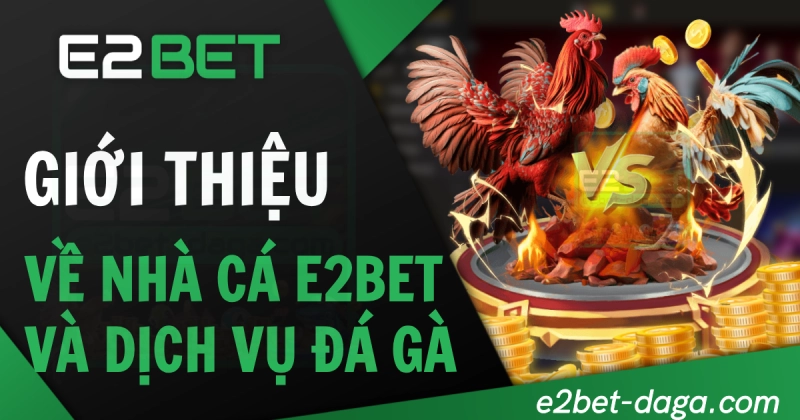Giới thiệu về nhà cái E2BET và dịch vụ đá gà